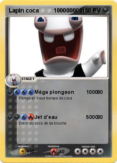 Pokemon Lapin coca         100000000