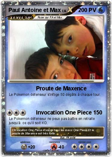 Pokemon Paul Antoine et Max