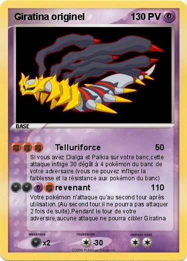 Pokemon Giratina originel
