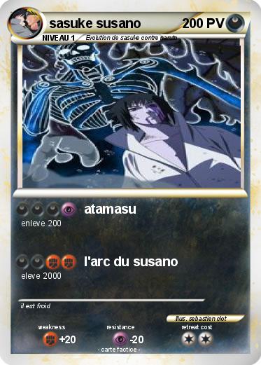 Pokemon sasuke susano