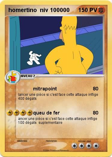 Pokemon homertino  niv 100000