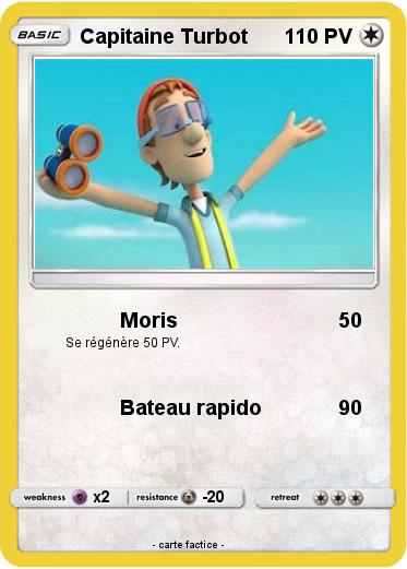 Pokemon Capitaine Turbot