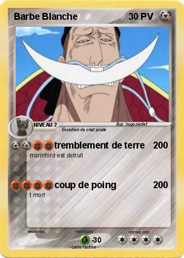 Pokemon Barbe Blanche