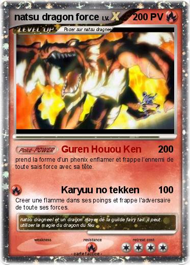 Pokemon natsu dragon force