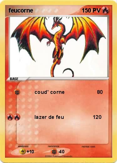 Pokemon feucorne