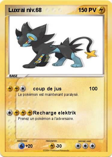 Pokemon Luxrai niv.68