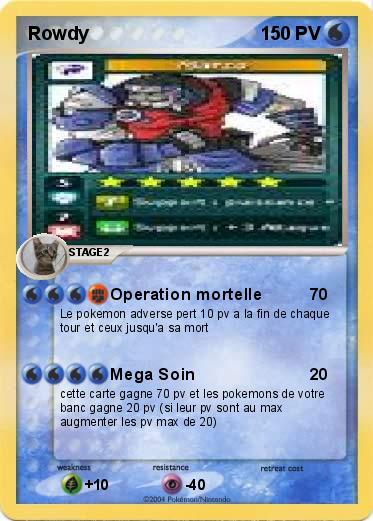 Pokemon Rowdy