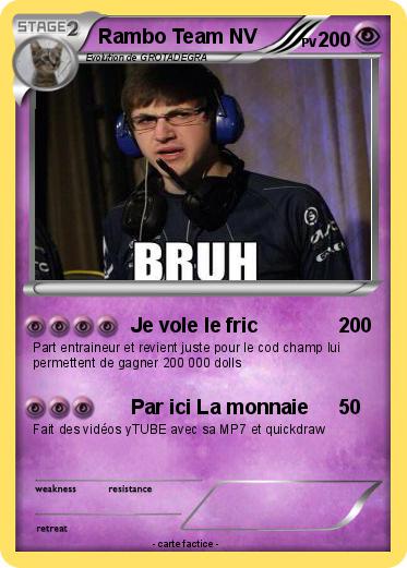 Pokemon Rambo Team NV