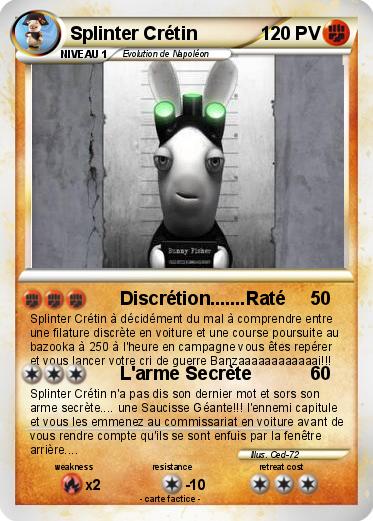 Pokemon Splinter Crétin