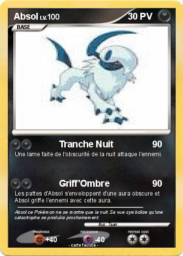 Pokemon Absol
