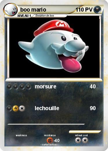 Pokemon boo mario
