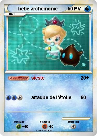 Pokemon bebe archemonie