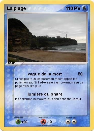 Pokemon La plage