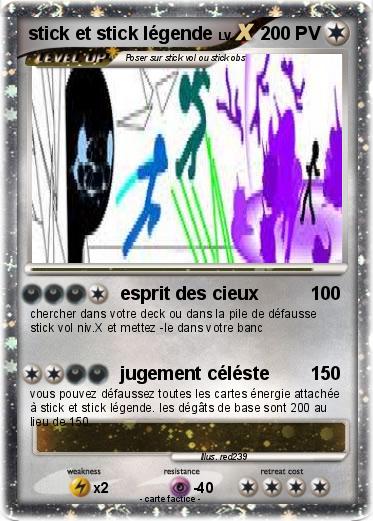 Pokemon stick et stick légende