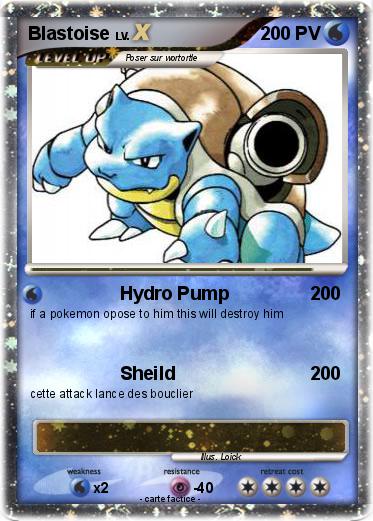 Pokemon Blastoise