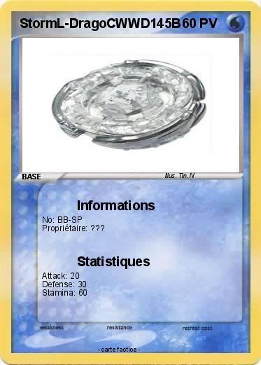 Pokemon StormL-DragoCWWD145B