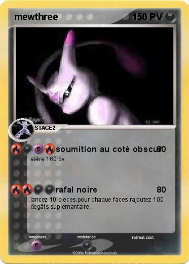 Pokemon mewthree