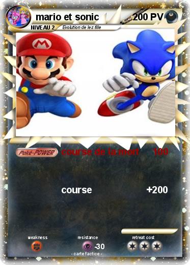 Pokemon mario et sonic
