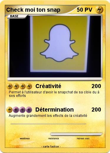 Pokemon Check moi ton snap