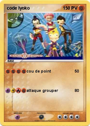 Pokemon code lyoko