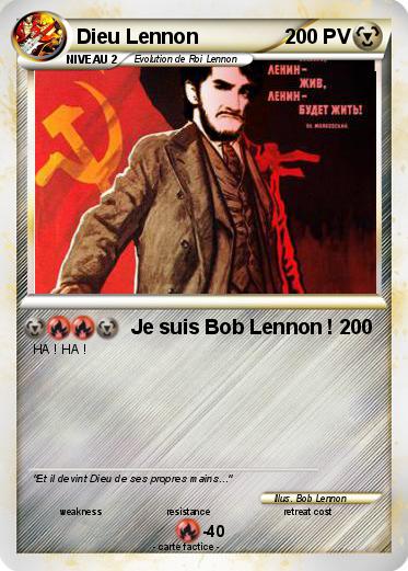 Pokemon Dieu Lennon