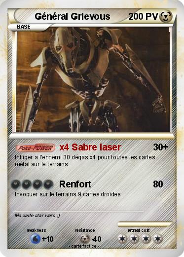 Pokemon Général Grievous