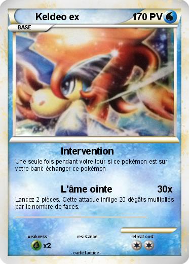 Pokemon Keldeo ex