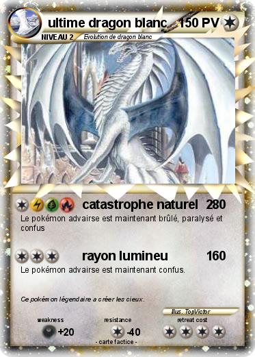 Pokemon ultime dragon blanc