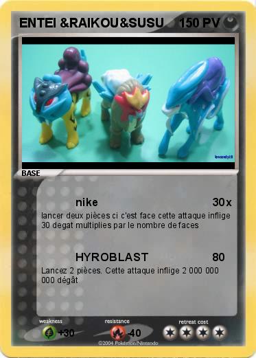 Pokemon ENTEI &RAIKOU&SUSU