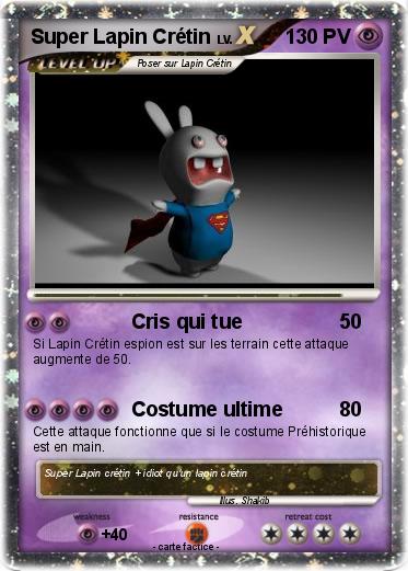 Pokemon Super Lapin Crétin