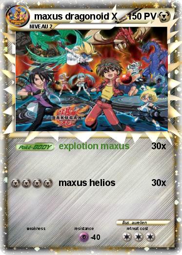 Pokemon maxus dragonoid X