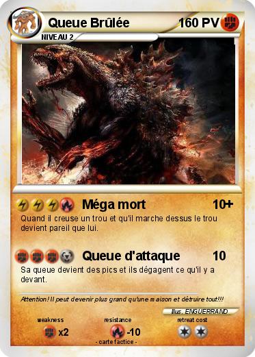 Pokemon Queue Brûlée