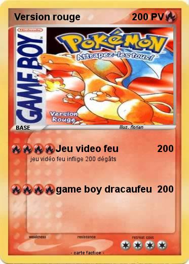 Pokemon Version rouge