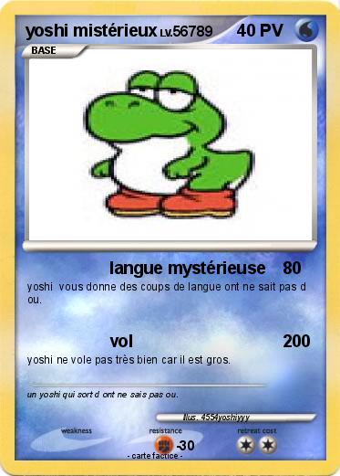 Pokemon yoshi mistérieux