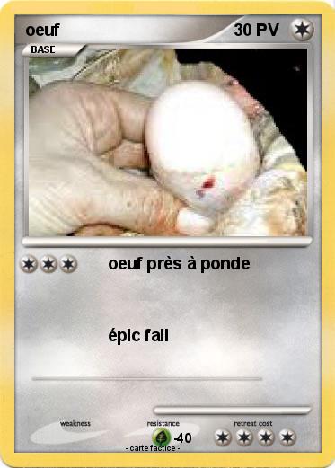Pokemon oeuf