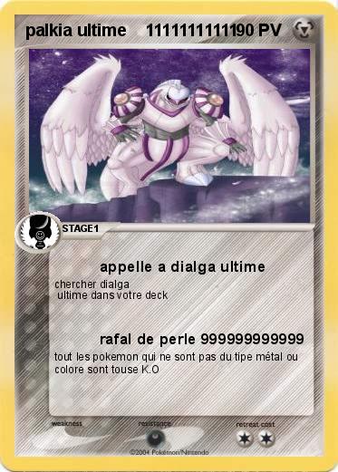Pokemon palkia ultime    11111111111