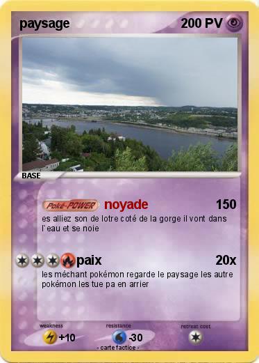 Pokemon paysage