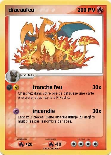 Pokemon dracaufeu