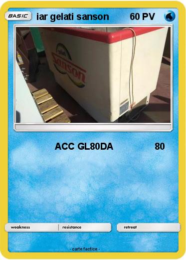 Pokemon iar gelati sanson