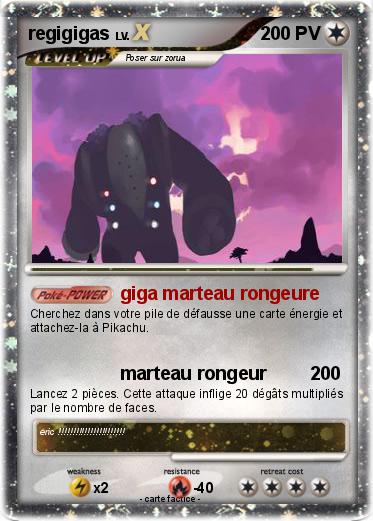Pokemon regigigas