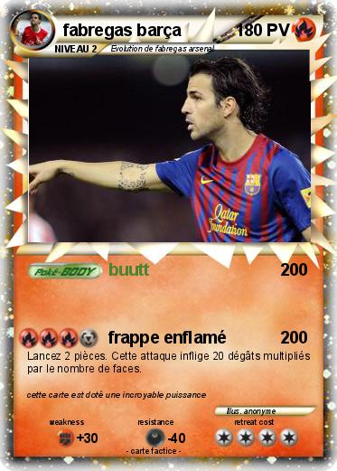 Pokemon fabregas barça