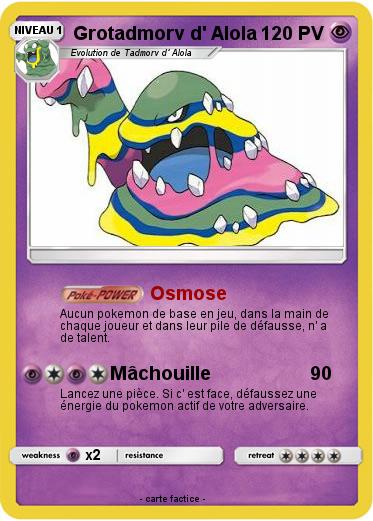 Pokemon Grotadmorv d' Alola
