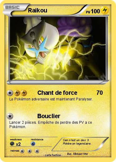 Pokemon Raikou