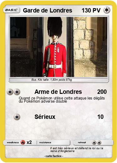 Pokemon Garde de Londres