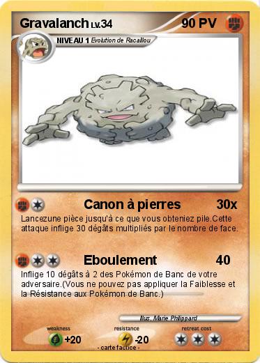 Pokemon Gravalanch