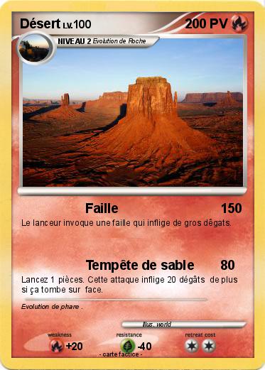 Pokemon Désert