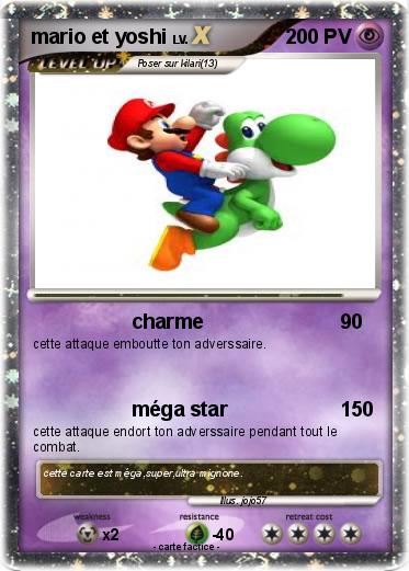 Pokemon mario et yoshi