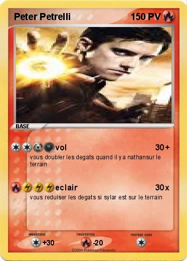 Pokemon Peter Petrelli