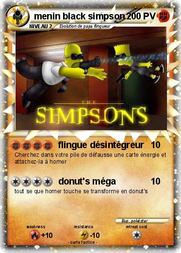 Pokemon menin black simpson