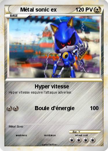 Pokemon Métal sonic ex